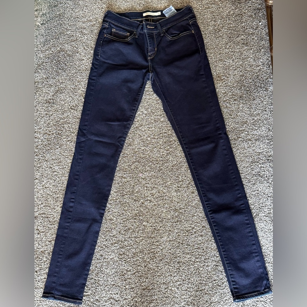 Levi’s 710 Super Skinny Dark Wash Jeans Size 27